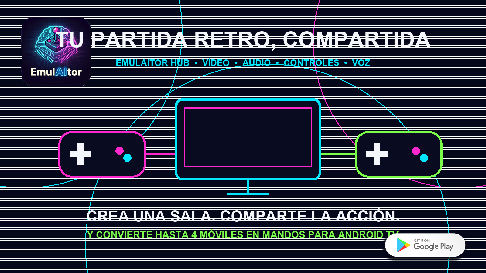EmulAItor Hub connects a retro game with friends remotely